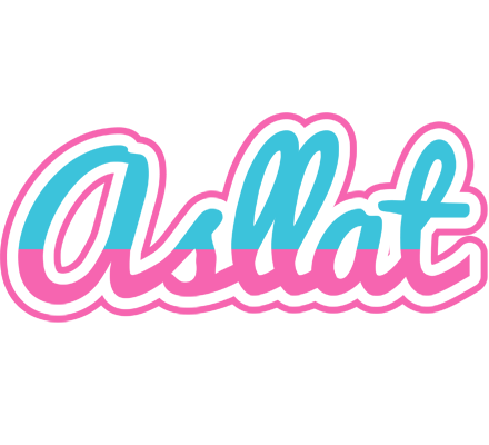 Asllat woman logo