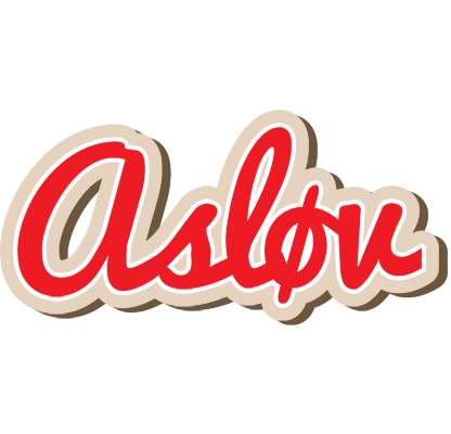 Asløv chocolate logo