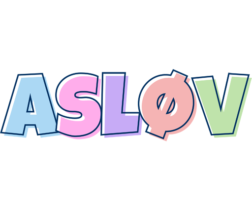Asløv pastel logo