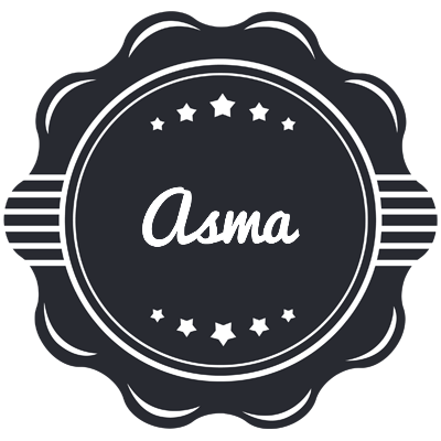Asma badge logo
