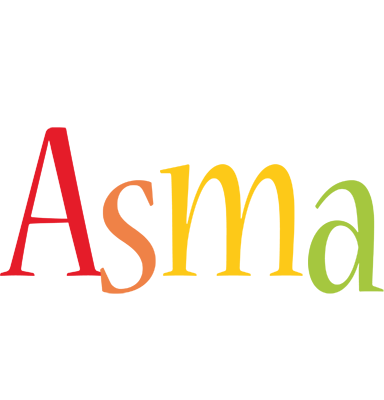 Asma birthday logo