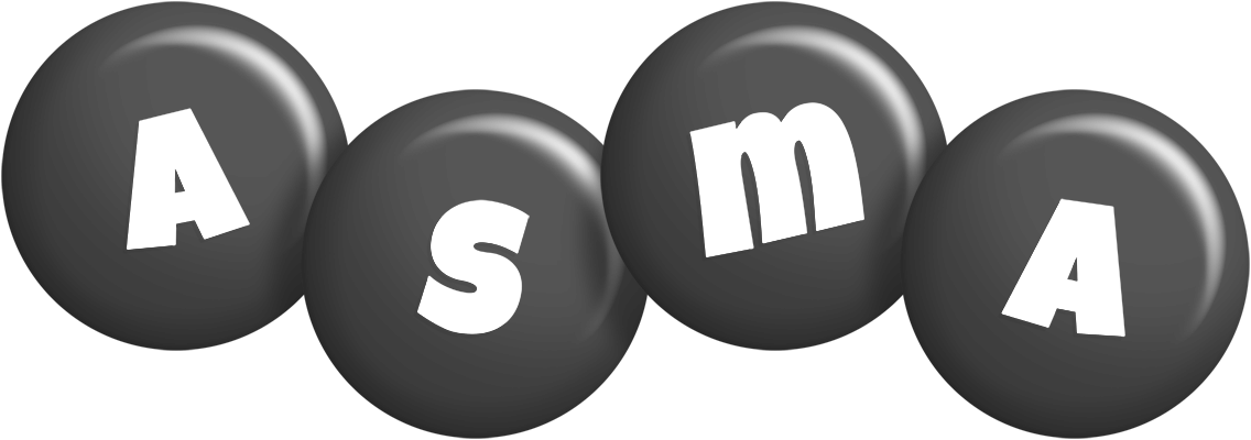 Asma candy-black logo