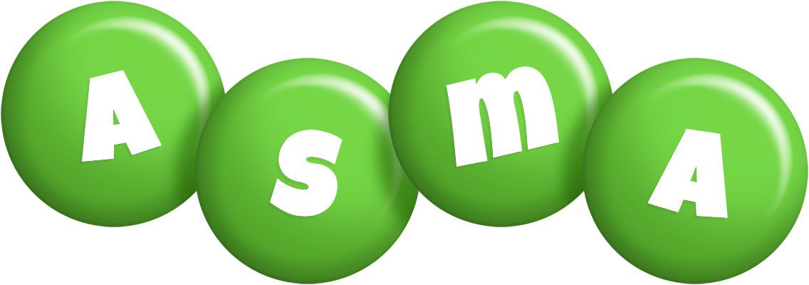 Asma candy-green logo