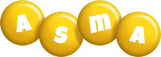 Asma candy-yellow logo