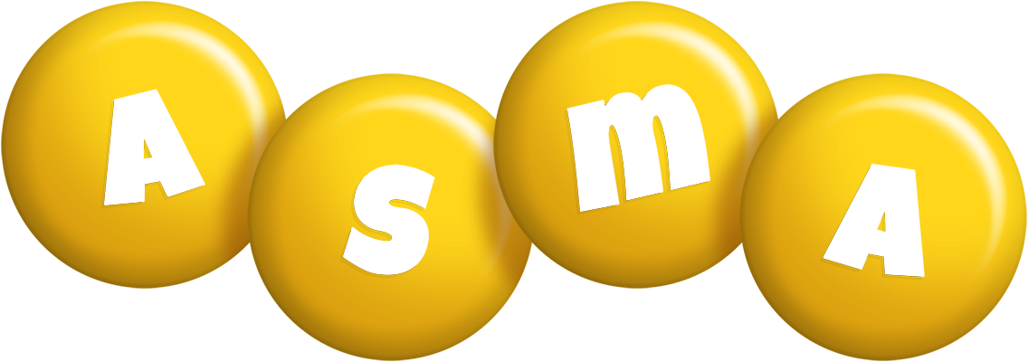 Asma candy-yellow logo
