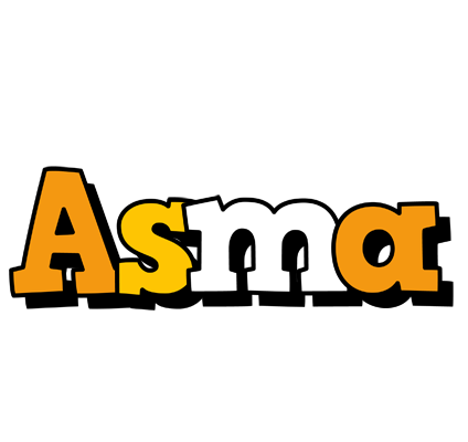 Asma cartoon logo