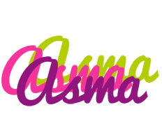 Asma flowers logo