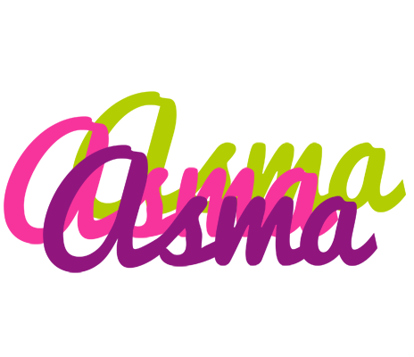 Asma flowers logo