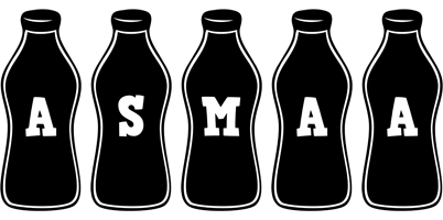 Asmaa bottle logo