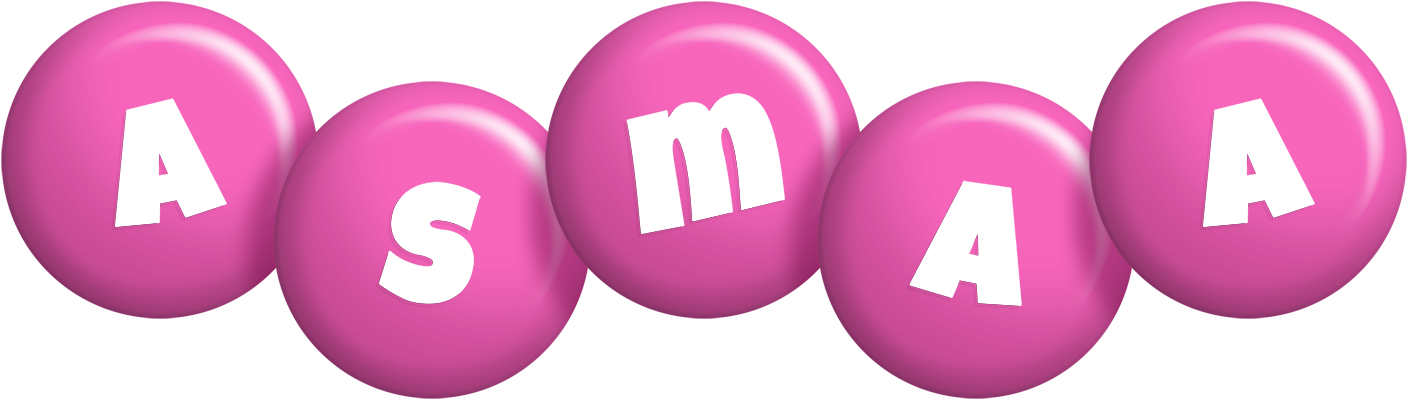 Asmaa candy-pink logo