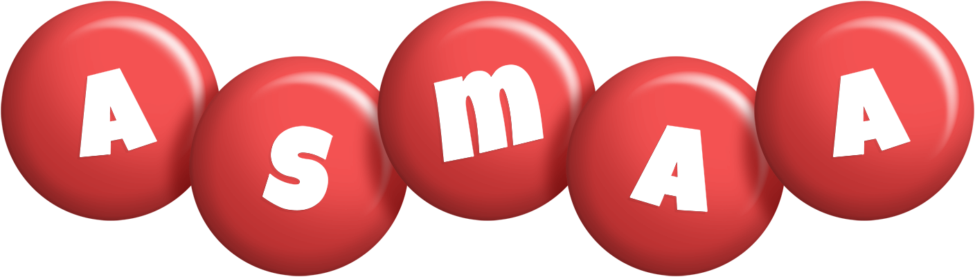 Asmaa candy-red logo