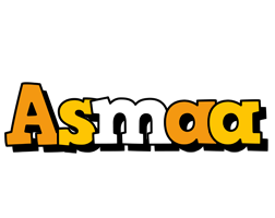 Asmaa cartoon logo