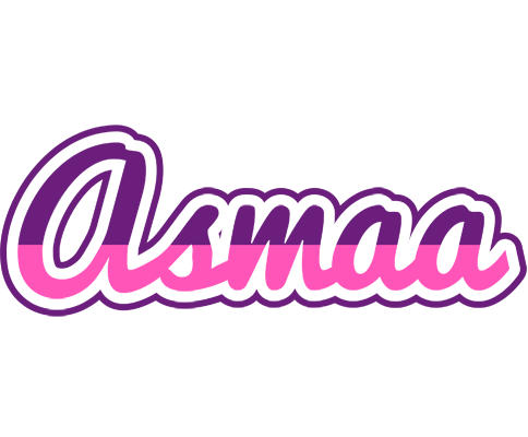 Asmaa cheerful logo