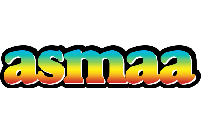 Asmaa color logo