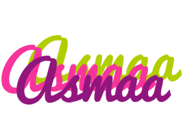 Asmaa flowers logo