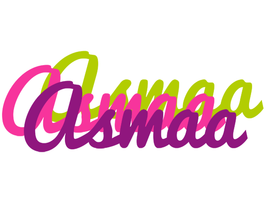 Asmaa flowers logo