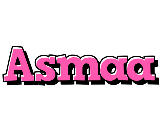 Asmaa girlish logo
