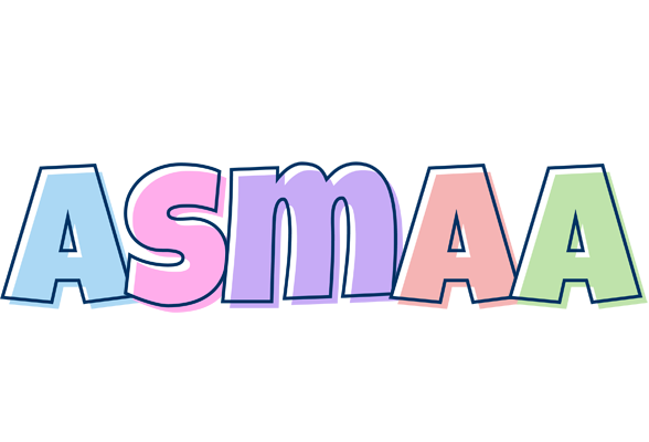 Asmaa pastel logo