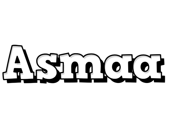 Asmaa snowing logo
