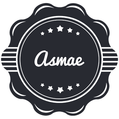 Asmae badge logo