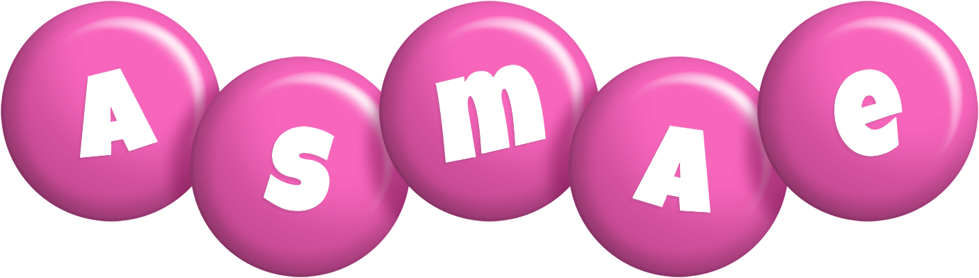 Asmae candy-pink logo