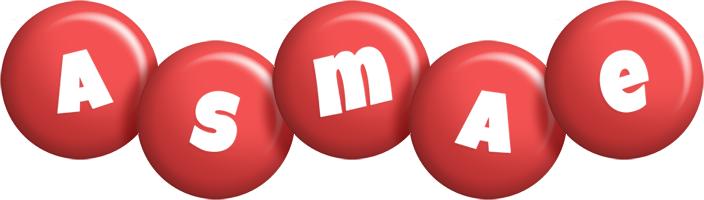 Asmae candy-red logo