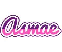 Asmae cheerful logo