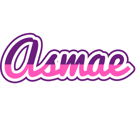 Asmae cheerful logo