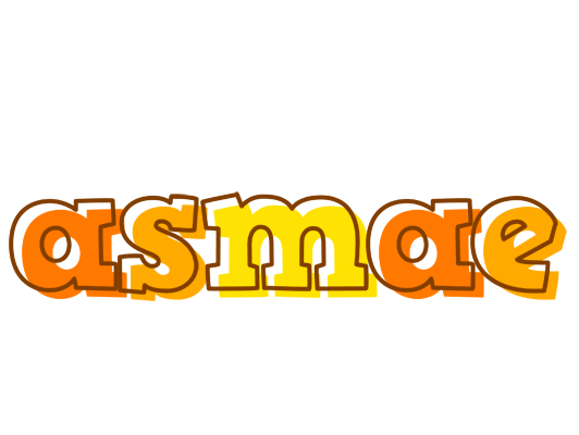 Asmae desert logo