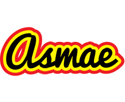 Asmae flaming logo