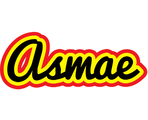 Asmae flaming logo