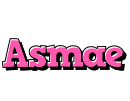 Asmae girlish logo