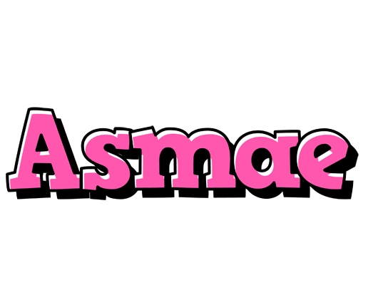 Asmae girlish logo
