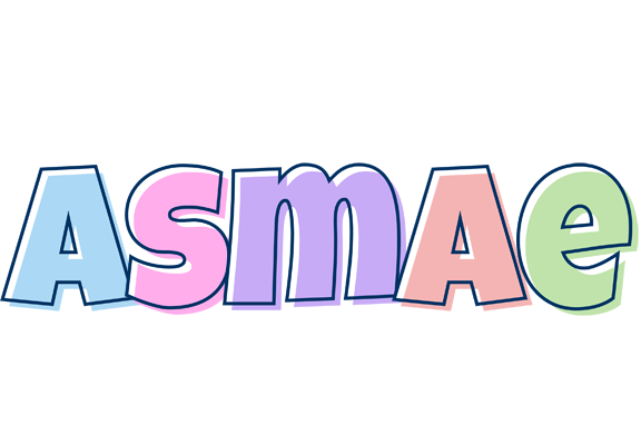 Asmae pastel logo