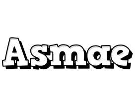 Asmae snowing logo
