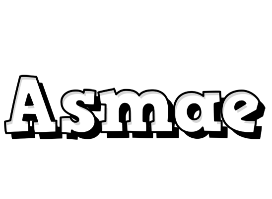 Asmae snowing logo