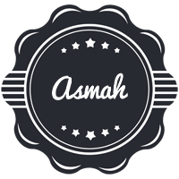 Asmah badge logo