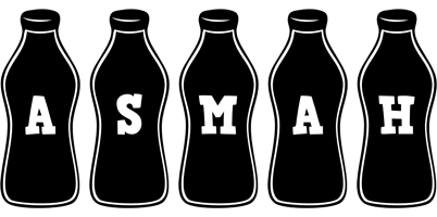 Asmah bottle logo