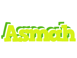 Asmah citrus logo