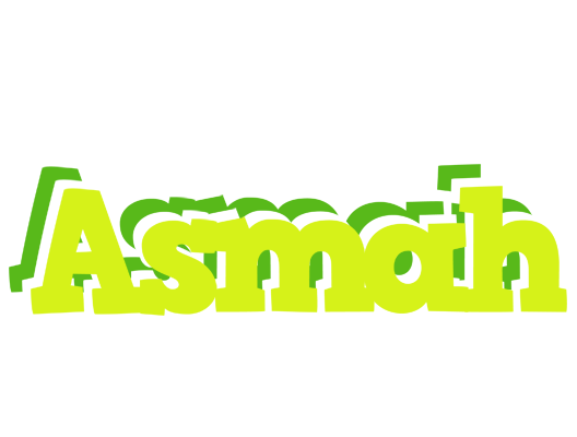 Asmah citrus logo