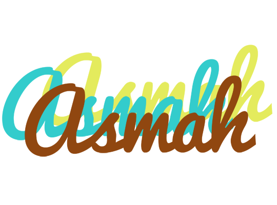 Asmah cupcake logo