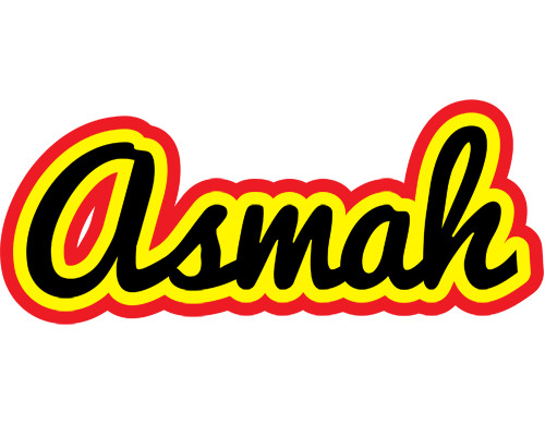Asmah flaming logo