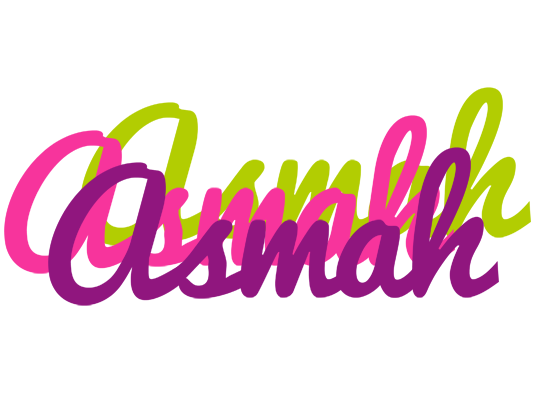 Asmah flowers logo