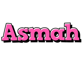 Asmah girlish logo