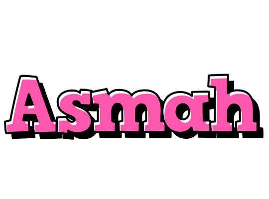 Asmah girlish logo