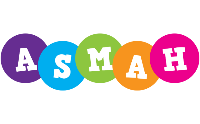 Asmah happy logo
