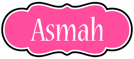 Asmah invitation logo