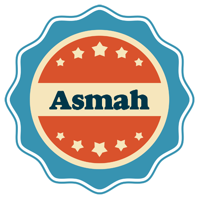 Asmah labels logo