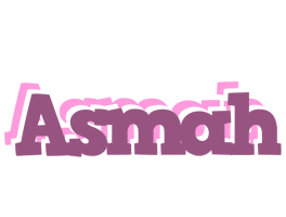 Asmah relaxing logo