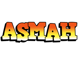 Asmah sunset logo